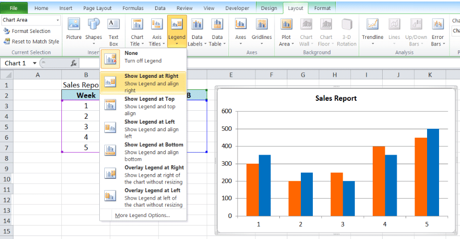 How to Edit Legend in Excel | Nsouly